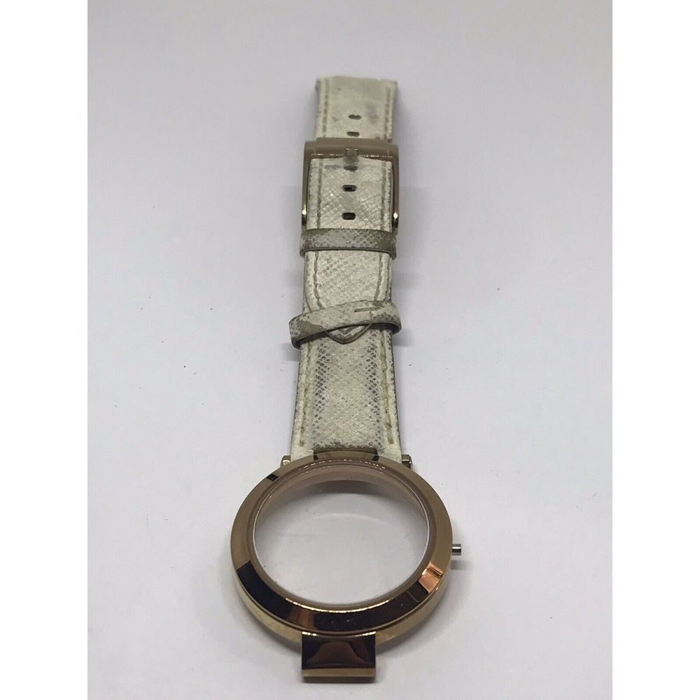 Michael Kors MK Watch Band Leather Woman’s Men’s Parts Used 12mm Z461